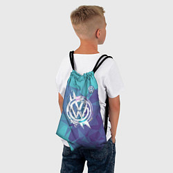 Рюкзак-мешок VOLKSWAGEN, цвет: 3D-принт — фото 2