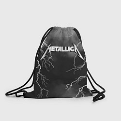 Рюкзак-мешок METALLICA РАЗРЯД МОЛНИИ, цвет: 3D-принт