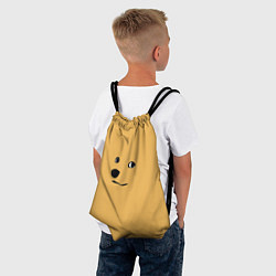 Рюкзак-мешок Smile dog, цвет: 3D-принт — фото 2