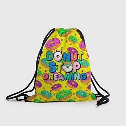 Рюкзак-мешок DONUTS, цвет: 3D-принт