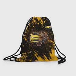 Рюкзак-мешок Chevrolet, цвет: 3D-принт