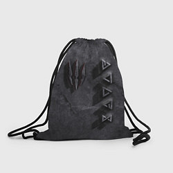 Рюкзак-мешок THE WITCHER КАМЕНЬ, цвет: 3D-принт