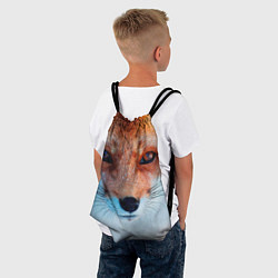 Рюкзак-мешок Мордочка лисы, цвет: 3D-принт — фото 2