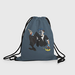 Рюкзак-мешок Clover, цвет: 3D-принт