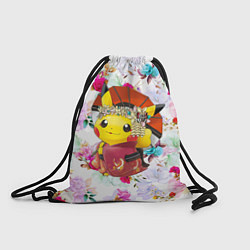Рюкзак-мешок Пикачу - Гейша, цвет: 3D-принт