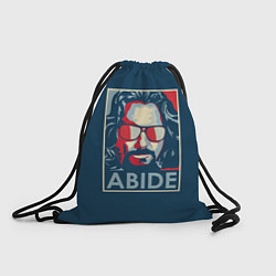 Рюкзак-мешок ABIDE Большой Лебовский, цвет: 3D-принт