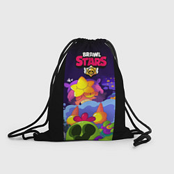 Рюкзак-мешок Сенди Спайк бравл, цвет: 3D-принт