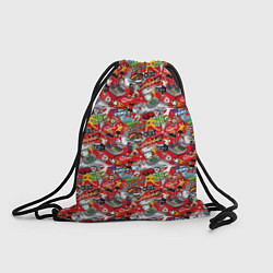 Рюкзак-мешок Футбол, цвет: 3D-принт