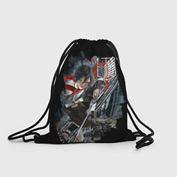 Рюкзак-мешок Shingeki no Kyojin, цвет: 3D-принт