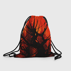 Рюкзак-мешок ДРЕВО ХАОС 3D, цвет: 3D-принт