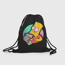 Рюкзак-мешок Барт с содой, цвет: 3D-принт