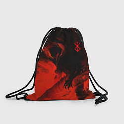 Рюкзак-мешок БЕРСЕРК красками, цвет: 3D-принт