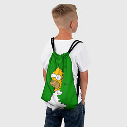 Рюкзак-мешок Мем с Гомером, цвет: 3D-принт — фото 2