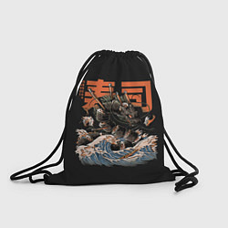 Рюкзак-мешок Sushi Dragon, цвет: 3D-принт
