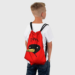 Рюкзак-мешок Омская Птица, цвет: 3D-принт — фото 2