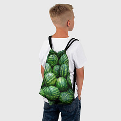 Рюкзак-мешок Арбузы, цвет: 3D-принт — фото 2