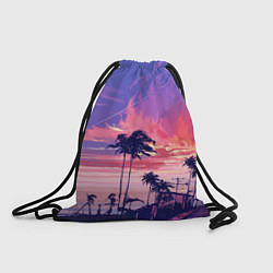 Рюкзак-мешок Пейзаж, цвет: 3D-принт