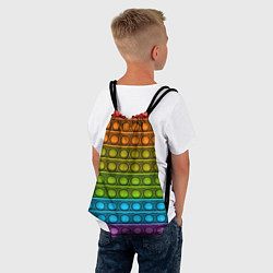 Рюкзак-мешок ИГРУШКА POP it, цвет: 3D-принт — фото 2