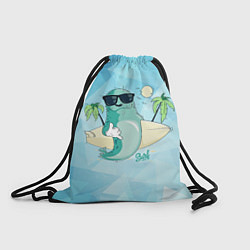 Рюкзак-мешок Surf, цвет: 3D-принт