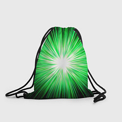 Рюкзак-мешок ЗЕЛЁНОЕ СЕВЕРНОЕ СИЯНИЕ, цвет: 3D-принт