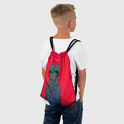 Рюкзак-мешок Job hunter, цвет: 3D-принт — фото 2