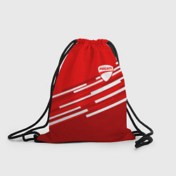 Рюкзак-мешок DUCATI ДУКАТИ, цвет: 3D-принт