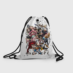 Рюкзак-мешок Пираты One Piece Большой куш, цвет: 3D-принт