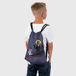 Рюкзак-мешок Бойфренд и Монстр, цвет: 3D-принт — фото 2