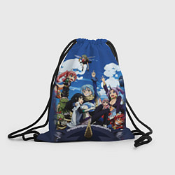 Рюкзак-мешок Мое перерождение в слизь, цвет: 3D-принт