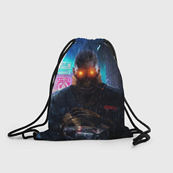 Рюкзак-мешок Cyberpunk 2077 Maelstrom, цвет: 3D-принт