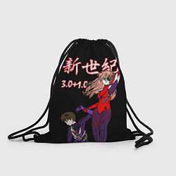 Рюкзак-мешок Евангелион 3 01 0, цвет: 3D-принт