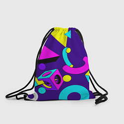 Рюкзак-мешок Геометрические фигуры, цвет: 3D-принт