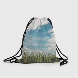Рюкзак-мешок Небушко и полюшко, цвет: 3D-принт