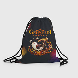Рюкзак-мешок Genshin Impact Геншин Импакт Z, цвет: 3D-принт