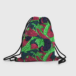 Рюкзак-мешок Абстрактный пуантилизм, цвет: 3D-принт