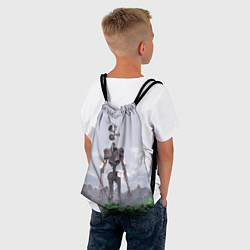 Рюкзак-мешок СИРЕНОГОЛОВЫЙ ЛЕС, цвет: 3D-принт — фото 2