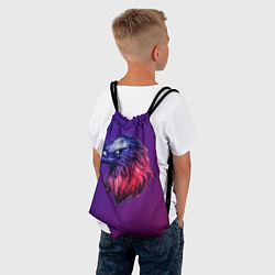 Рюкзак-мешок Вольная птица, цвет: 3D-принт — фото 2