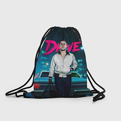 Рюкзак-мешок Райан Гослинг Драйв, цвет: 3D-принт