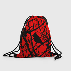 Рюкзак-мешок Хоррор Мрачный лес, цвет: 3D-принт