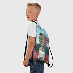 Рюкзак-мешок Обложка Logic, цвет: 3D-принт — фото 2