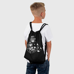 Рюкзак-мешок Ironmonkey, цвет: 3D-принт — фото 2