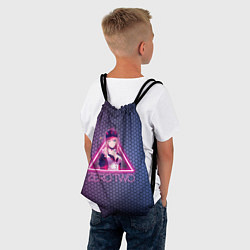Рюкзак-мешок Zero Two в треугольнике, цвет: 3D-принт — фото 2