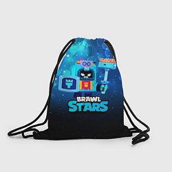 Рюкзак-мешок Ash Brawl Stars Эш, цвет: 3D-принт