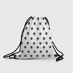 Рюкзак-мешок Черепушки, цвет: 3D-принт