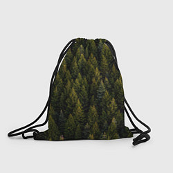 Рюкзак-мешок Лес вечный, цвет: 3D-принт