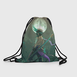 Рюкзак-мешок XIAO СЯО ПОЛНОЛУНИЕ, цвет: 3D-принт