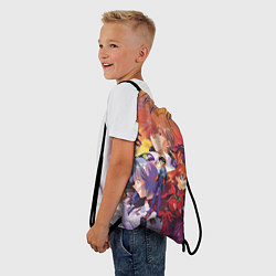 Рюкзак-мешок Евангелион, цвет: 3D-принт — фото 2