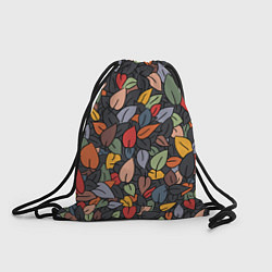 Рюкзак-мешок Рисованная Осень, цвет: 3D-принт