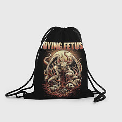 Рюкзак-мешок Dying Fetus, цвет: 3D-принт
