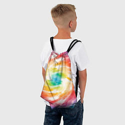 Рюкзак-мешок РАДУЖНЫЙ УРАГАН HURRICANE Z, цвет: 3D-принт — фото 2